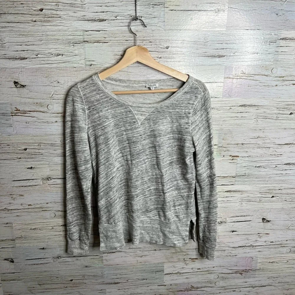 Splendid long  sleeve gray sweater size xs
